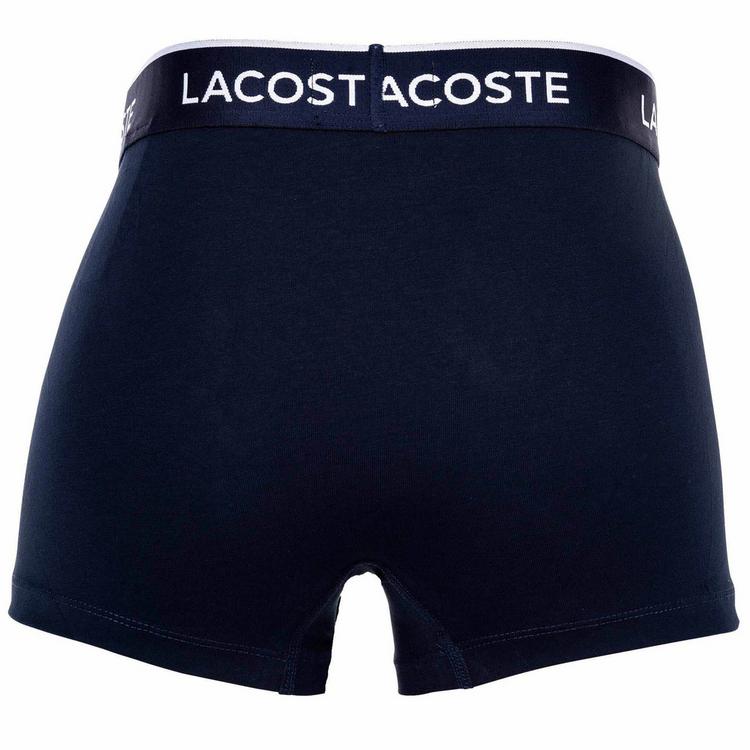 Lacoste Lacoste Boxershort Unterhose Herren - Blau/Rot - 0 | SportScheck