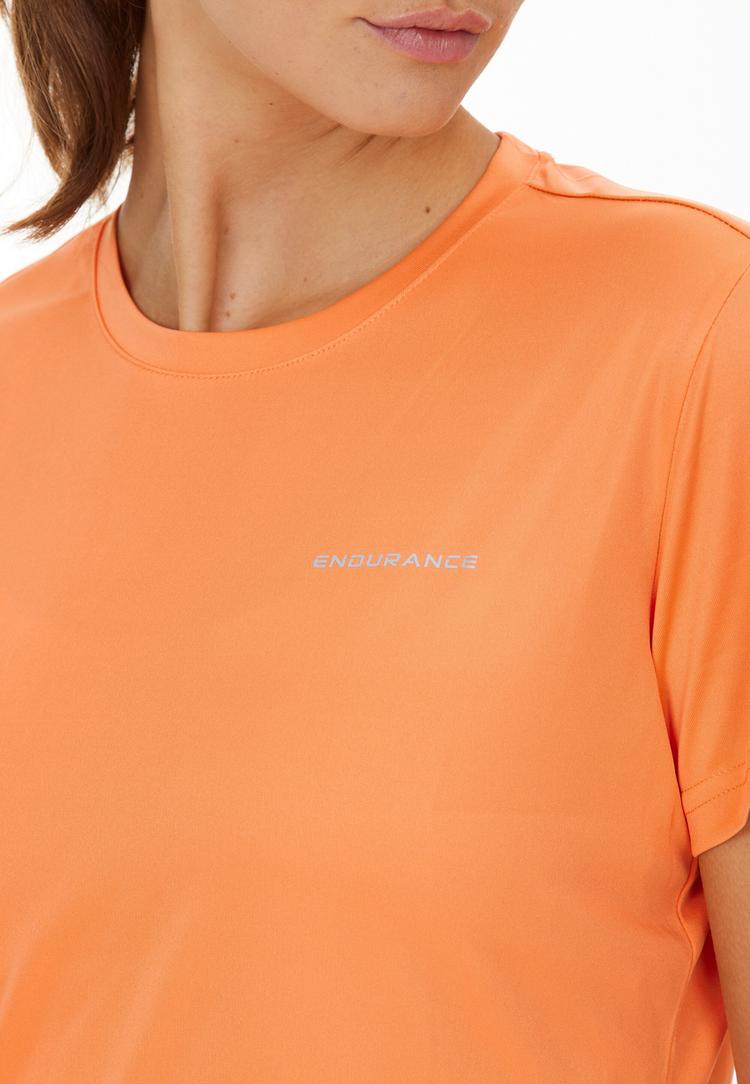 Endurance Endurance Keily Laufshirt Damen - 5126 Tangerine - 0 | SportScheck