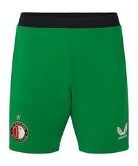 Castore Feyenoord terdam Short 3rd 2024/2025 Fu&szlig;ballshorts - gruenweiss