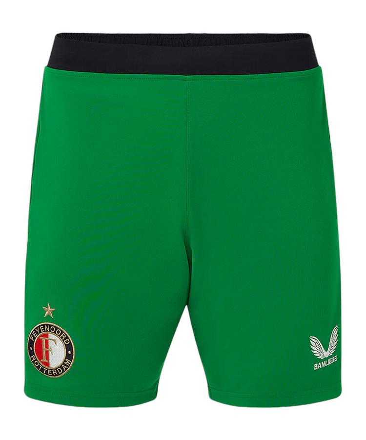 Castore Castore Feyenoord terdam Short 3rd 2024/2025 Fu&szlig;ballshorts - gruenweiss - 0 | SportScheck