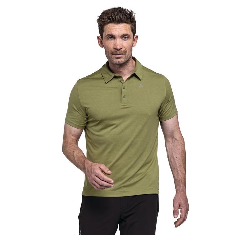 Sch&ouml;ffel Sch&ouml;ffel CIRC Polo Shirt Tauron M Poloshirt Herren - 4605 - gr&uuml;n - 0 | SportScheck