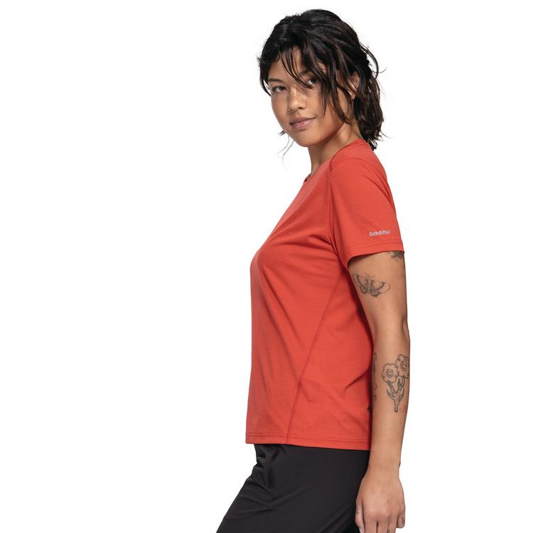 Sch&ouml;ffel Sch&ouml;ffel CIRC T Shirt Tauron L Funktionsshirt Damen - 2030 - rot - 2 | SportScheck