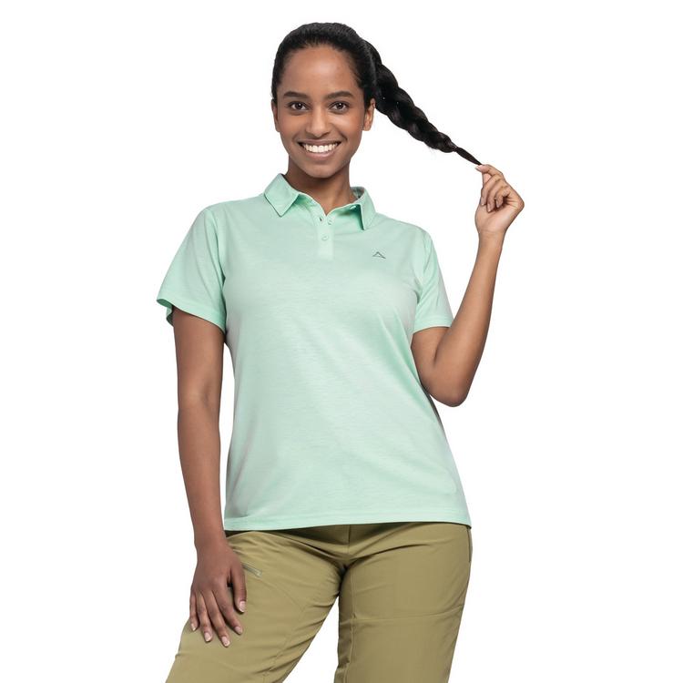 Sch&ouml;ffel Sch&ouml;ffel Polo Shirt Ramseck L Poloshirt Damen - 6205 - gr&uuml;n - 0 | SportScheck