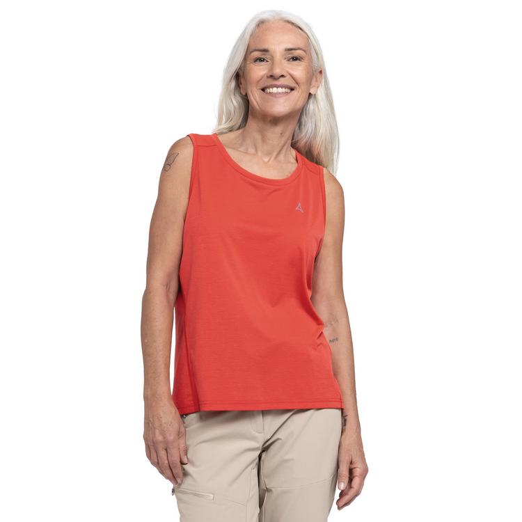 Sch&ouml;ffel Sch&ouml;ffel CIRC Top Tauron L Funktionsshirt Damen - 2030 - rot - 0 | SportScheck