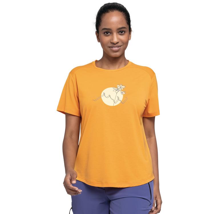 Sch&ouml;ffel Sch&ouml;ffel T Shirt Haberspitz L Funktionsshirt Damen - 5405 - orange - 0 | SportScheck