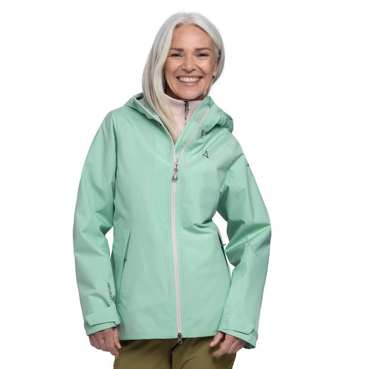 Sch&ouml;ffel Sch&ouml;ffel 2L Jacket Ankelspitz L Funktionsjacke Damen - 6205 - gr&uuml;n - 0 | SportScheck