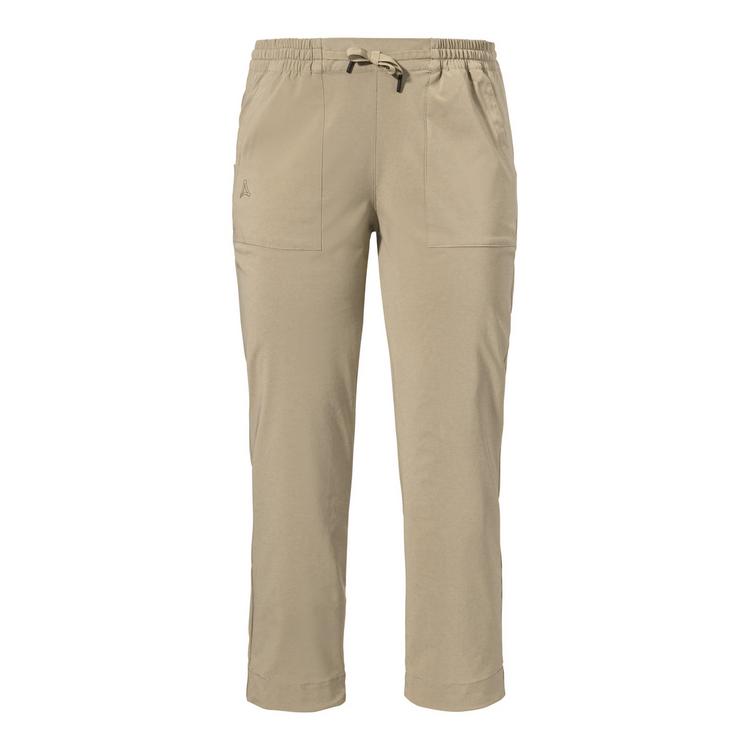 Sch&ouml;ffel Sch&ouml;ffel Pants Rangun L Caprihose Damen - 4705 - beige - 0 | SportScheck