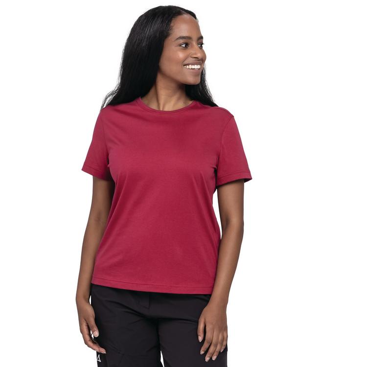 Sch&ouml;ffel Sch&ouml;ffel T Shirt Buchberg L Funktionsshirt Damen - 3750 - rot - 0 | SportScheck
