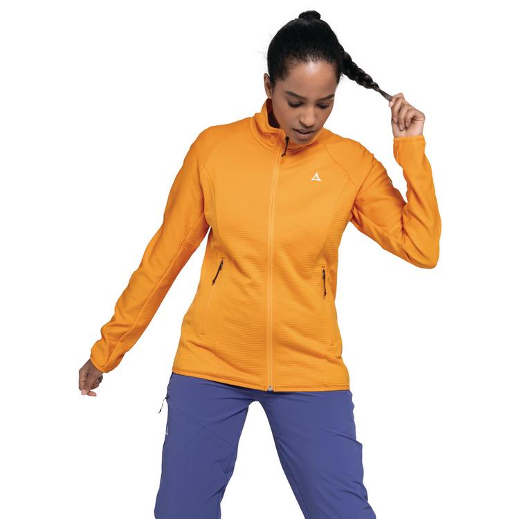 Sch&ouml;ffel Sch&ouml;ffel Fleece Jk Style Cascata WMS Fleecejacke Damen - 5405 - orange - 0 | SportScheck