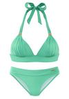 Lascana Triangel-Bikini Bikini Set Damen - smaragdgr&uuml;n