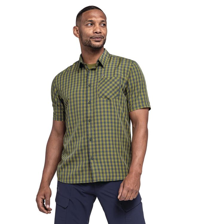 Sch&ouml;ffel Sch&ouml;ffel Hiking CIRC Shirt Style Dalfoss MNS Funktionshemd Herren - 4605 - gr&uuml;n - 0 | SportScheck
