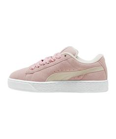 Rückansicht von PUMA Suede Xl Lace Sneaker Damen Sneaker Damen rosaweiss