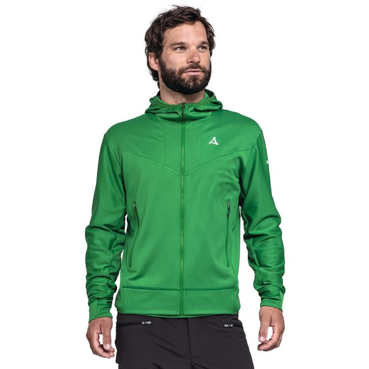 Sch&ouml;ffel Sch&ouml;ffel Mountain Fleece Hoody Style Blaueis MNS Fleecejacke Herren - 6705 - gr&uuml;n - 0 | SportScheck