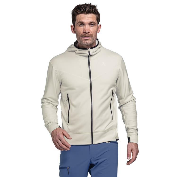 Sch&ouml;ffel Sch&ouml;ffel Mountain Fleece Hoody Style Blaueis MNS Fleecejacke Herren - 9040 - natur - 0 | SportScheck