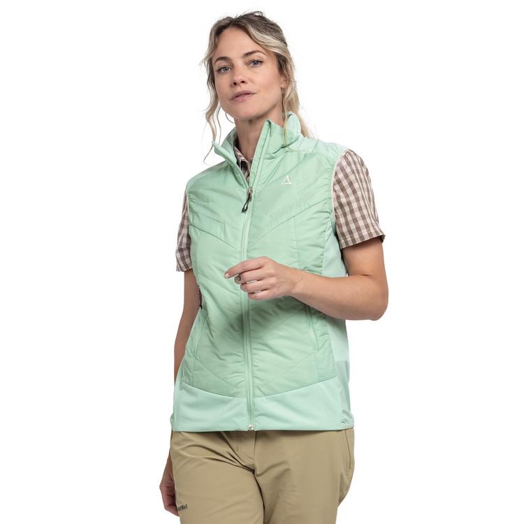 Sch&ouml;ffel Sch&ouml;ffel Hybrid Vt Style Blaueis WMS Daunenweste Damen - 6205 - gr&uuml;n - 0 | SportScheck