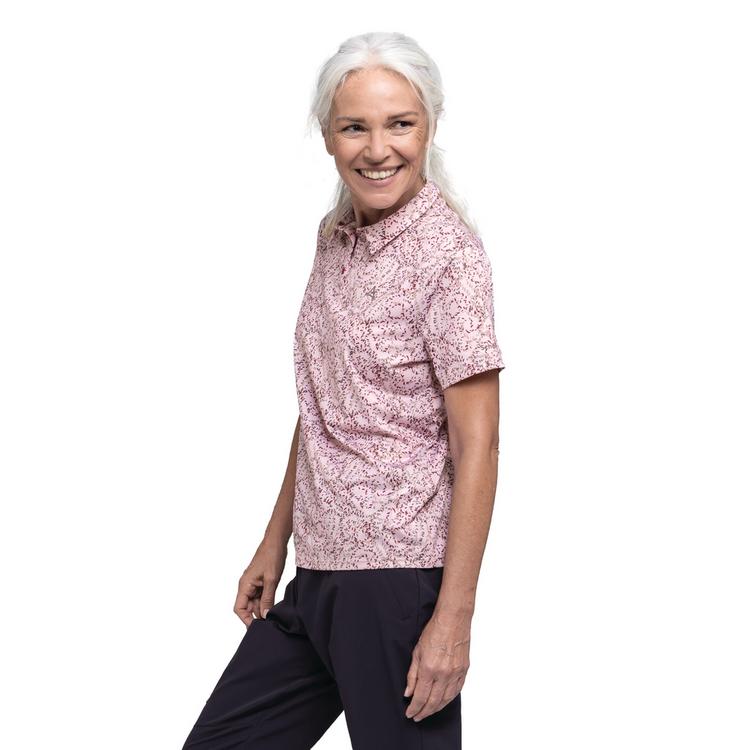 Sch&ouml;ffel Sch&ouml;ffel Hiking Polo Shirt Style Todra WMS Poloshirt Damen - 3205 - rosa - 2 | SportScheck