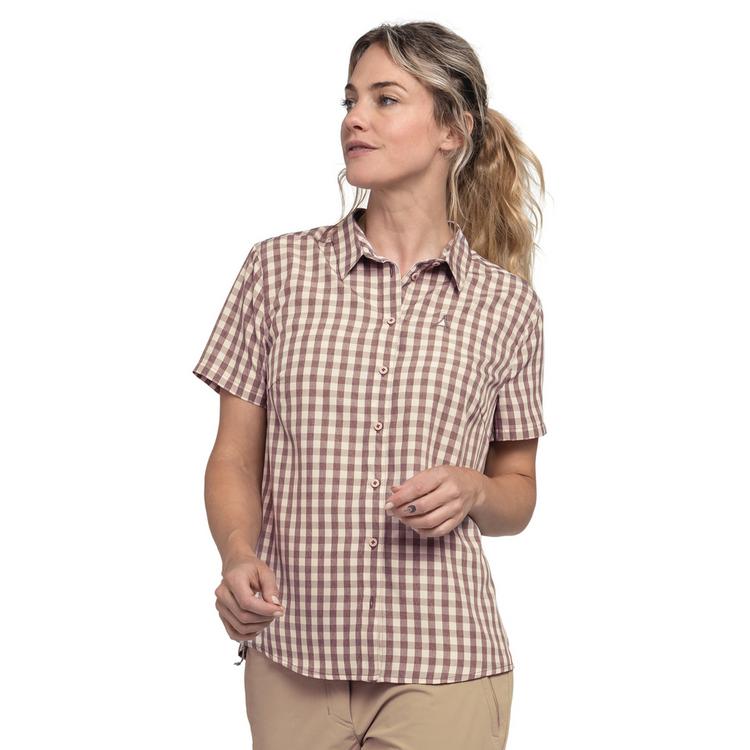 Sch&ouml;ffel Sch&ouml;ffel Hiking CIRC Blouse Style Dalfoss WMS Funktionsbluse Damen - 3905 - braun - 0 | SportScheck
