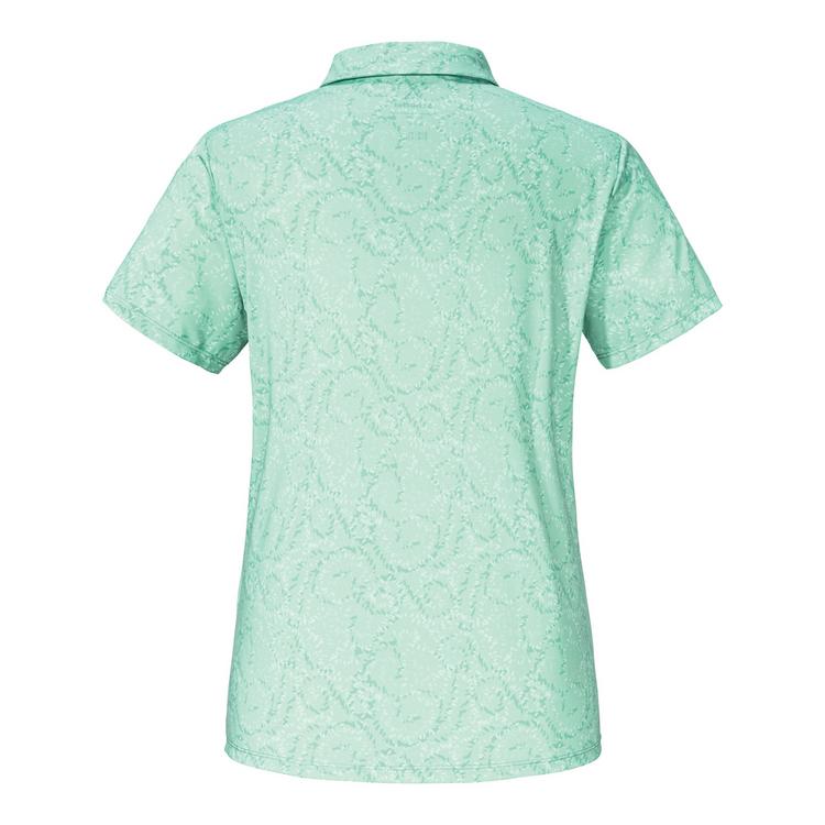 Sch&ouml;ffel Sch&ouml;ffel Hiking Polo Shirt Style Todra WMS Poloshirt Damen - 6205 - gr&uuml;n - 0 | SportScheck