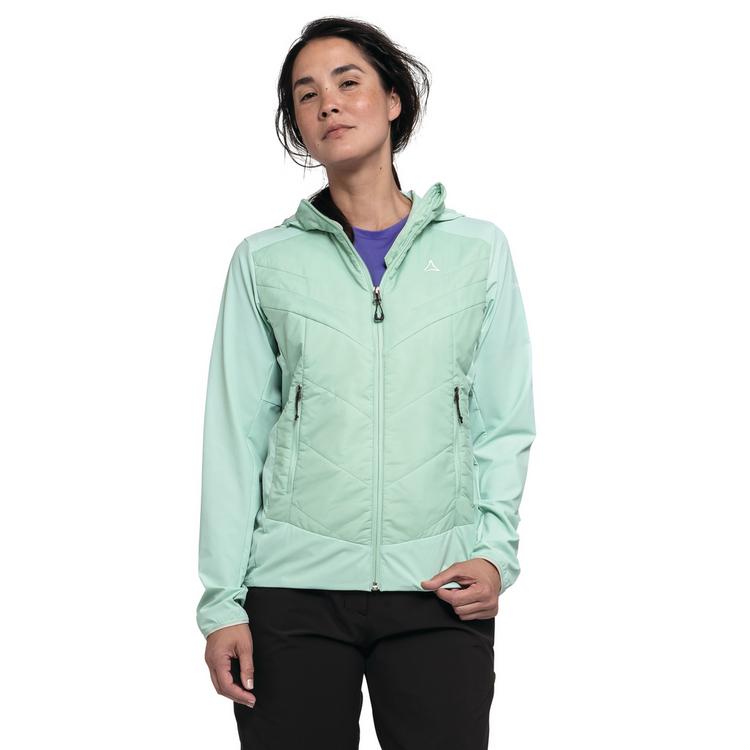 Sch&ouml;ffel Sch&ouml;ffel Hybrid Jk Style Blaueis WMS Outdoorjacke Damen - 6205 - gr&uuml;n - 0 | SportScheck