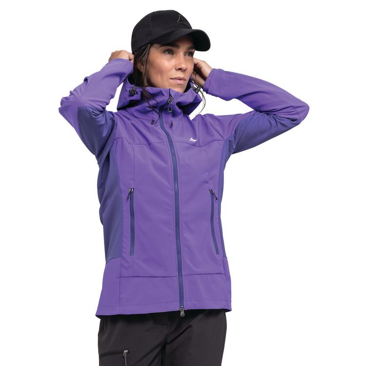 Sch&ouml;ffel Sch&ouml;ffel Softshell Jk Style Blaueis WMS Funktionsjacke Damen - 3805 - lila - 0 | SportScheck