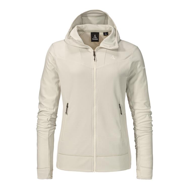Sch&ouml;ffel Sch&ouml;ffel Mountain Fleece Hoody Style Blaueis WMS Fleecejacke Damen - 9040 - natur - 0 | SportScheck