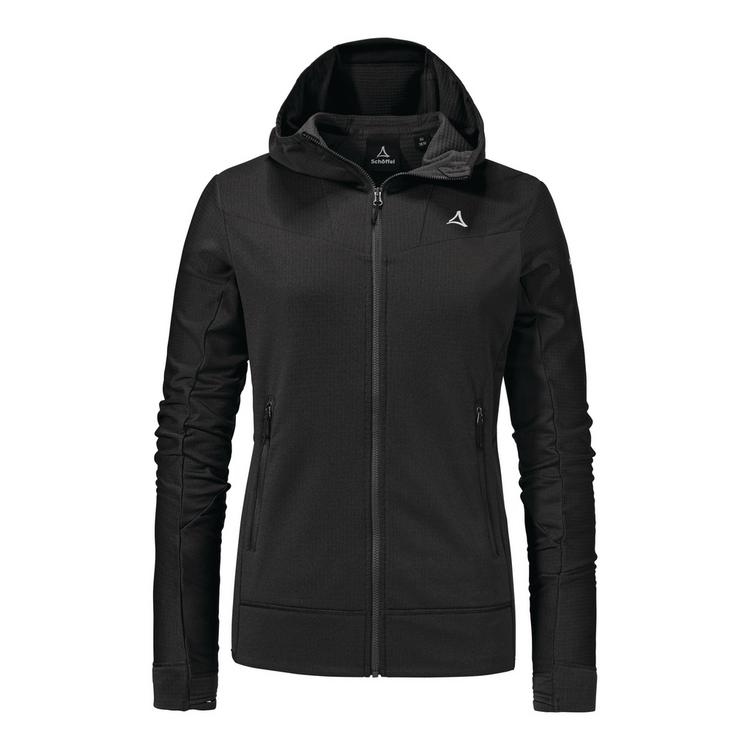 Sch&ouml;ffel Sch&ouml;ffel Mountain Fleece Hoody Style Blaueis WMS Fleecejacke Damen - black - 0 | SportScheck