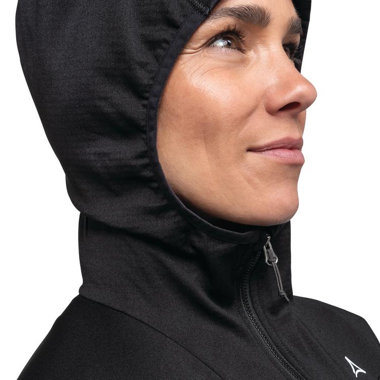 Sch&ouml;ffel Sch&ouml;ffel Mountain Fleece Hoody Style Blaueis WMS Fleecejacke Damen - black - 0 | SportScheck