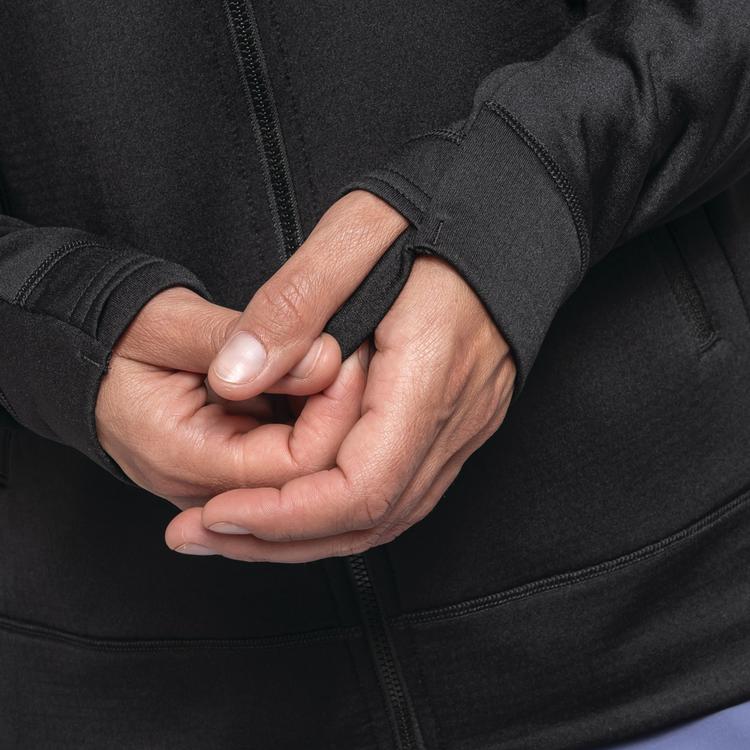 Sch&ouml;ffel Sch&ouml;ffel Mountain Fleece Hoody Style Blaueis WMS Fleecejacke Damen - black - 1 | SportScheck