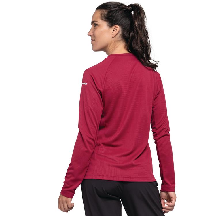 Sch&ouml;ffel Sch&ouml;ffel Mountain Longsleeve Style Blaueis WMS Funktionsshirt Damen - 3750 - rot - 1 | SportScheck