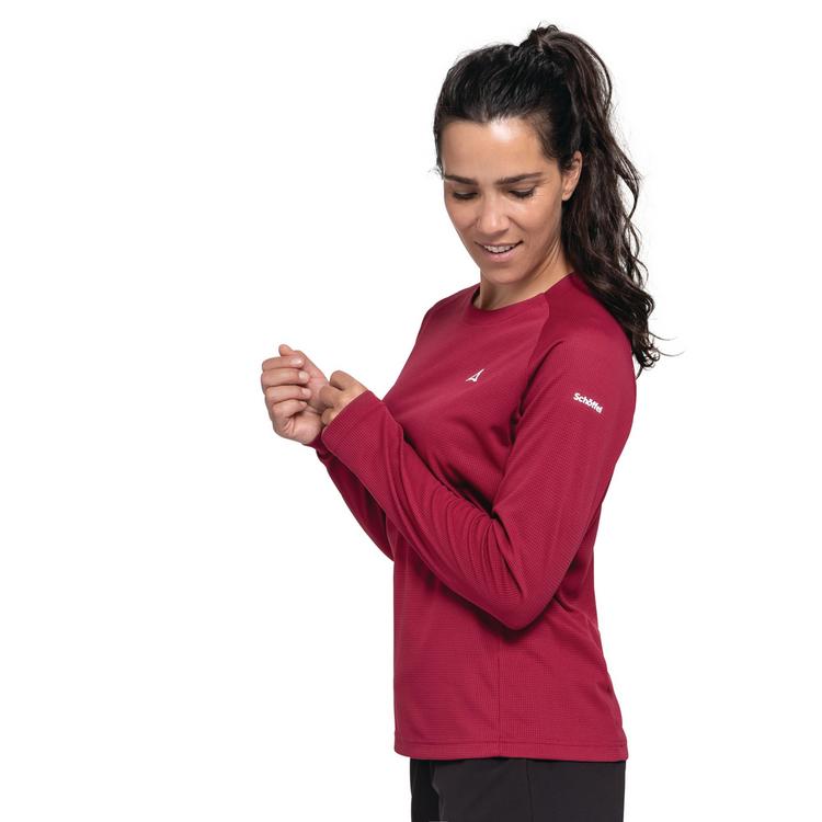 Sch&ouml;ffel Sch&ouml;ffel Mountain Longsleeve Style Blaueis WMS Funktionsshirt Damen - 3750 - rot - 2 | SportScheck