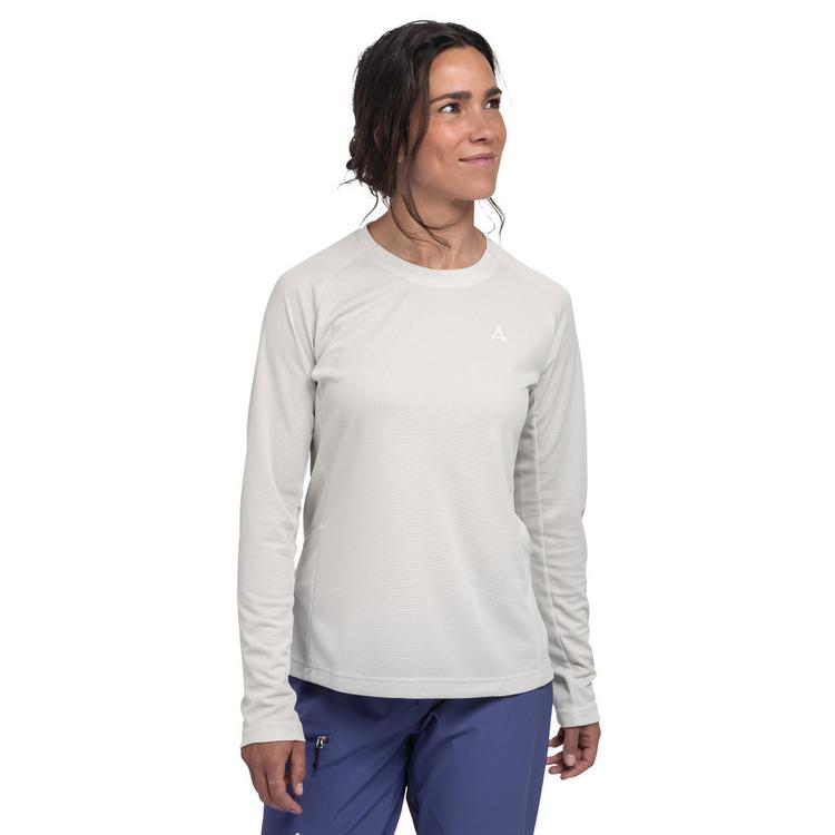 Sch&ouml;ffel Sch&ouml;ffel Mountain Longsleeve Style Blaueis WMS Funktionsshirt Damen - 9040 - natur - 0 | SportScheck