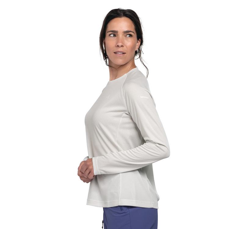 Sch&ouml;ffel Sch&ouml;ffel Mountain Longsleeve Style Blaueis WMS Funktionsshirt Damen - 9040 - natur - 2 | SportScheck