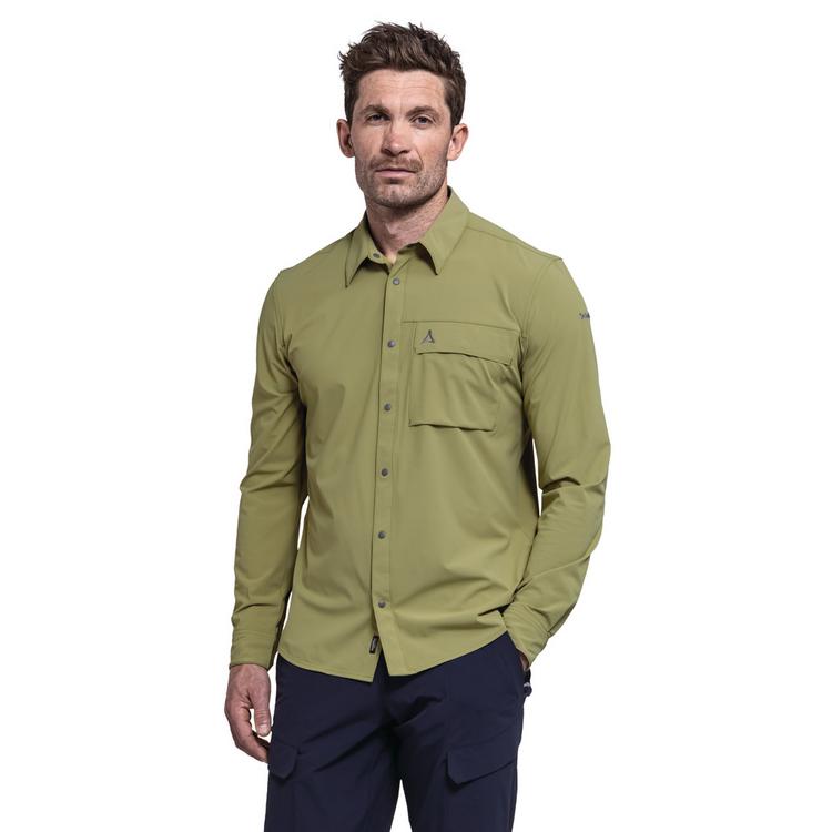 Sch&ouml;ffel Sch&ouml;ffel Hiking Shirt Style Dunajec MNS Funktionshemd Herren - 4605 - gr&uuml;n - 0 | SportScheck