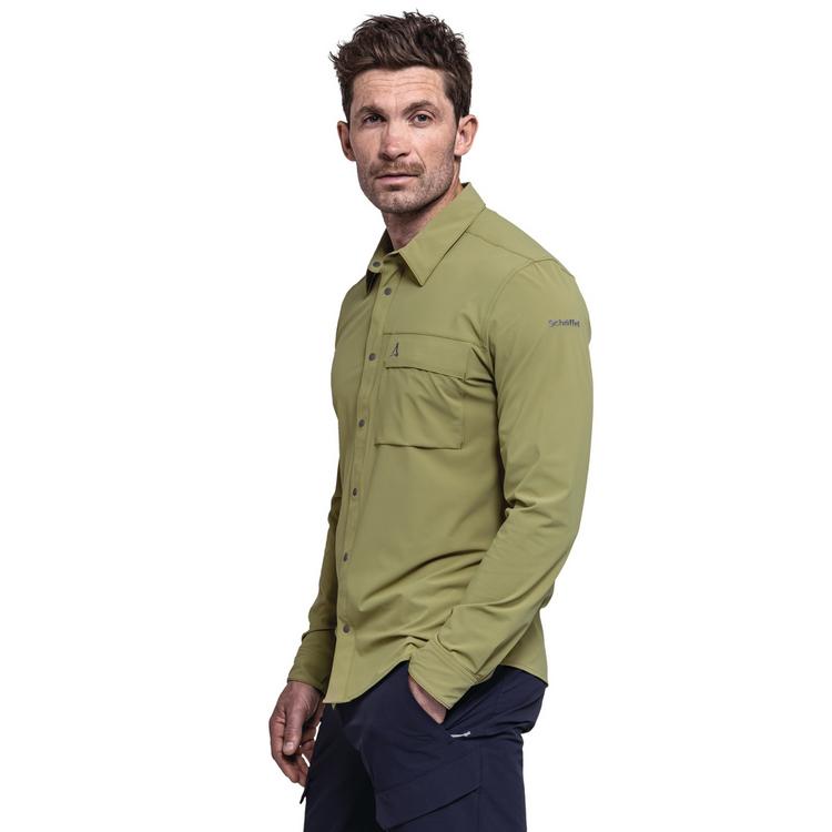 Sch&ouml;ffel Sch&ouml;ffel Hiking Shirt Style Dunajec MNS Funktionshemd Herren - 4605 - gr&uuml;n - 2 | SportScheck