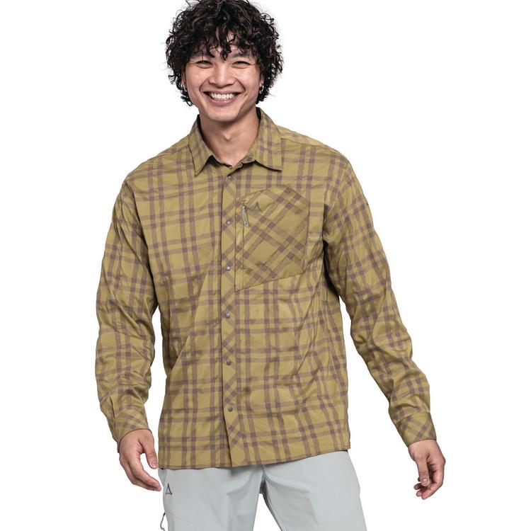 Sch&ouml;ffel Sch&ouml;ffel Hiking Shirt Style Dynkur MNS Funktionshemd Herren - 4605 - gr&uuml;n - 0 | SportScheck