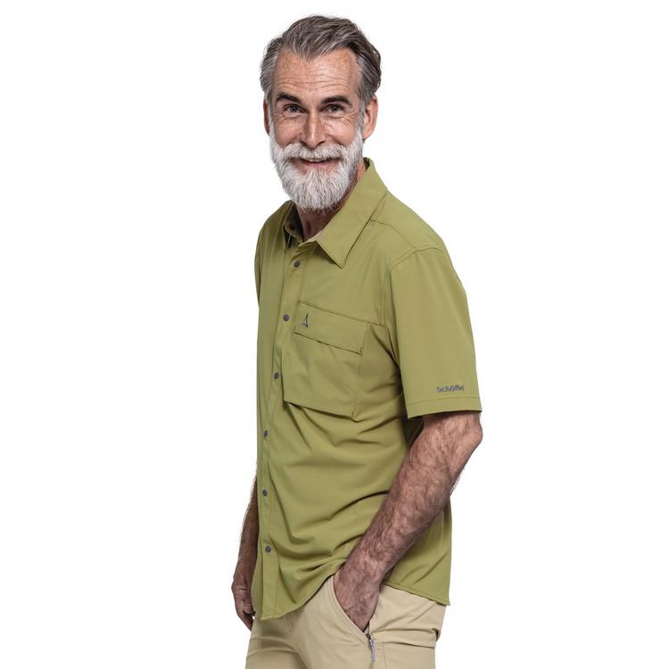 Sch&ouml;ffel Sch&ouml;ffel Hiking Shirt Style Dooser MNS Funktionshemd Herren - 4605 - gr&uuml;n - 2 | SportScheck