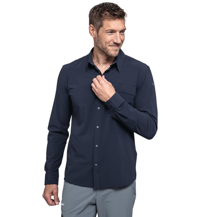 Sch&ouml;ffel Sch&ouml;ffel Hiking Shirt Style Dunajec MNS Funktionshemd Herren - navy blazer - 0 | SportScheck