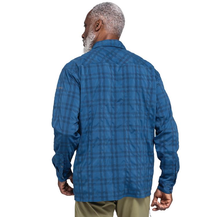 Sch&ouml;ffel Sch&ouml;ffel Hiking Shirt Style Dynkur MNS Funktionshemd Herren - 8405 - blau - 1 | SportScheck