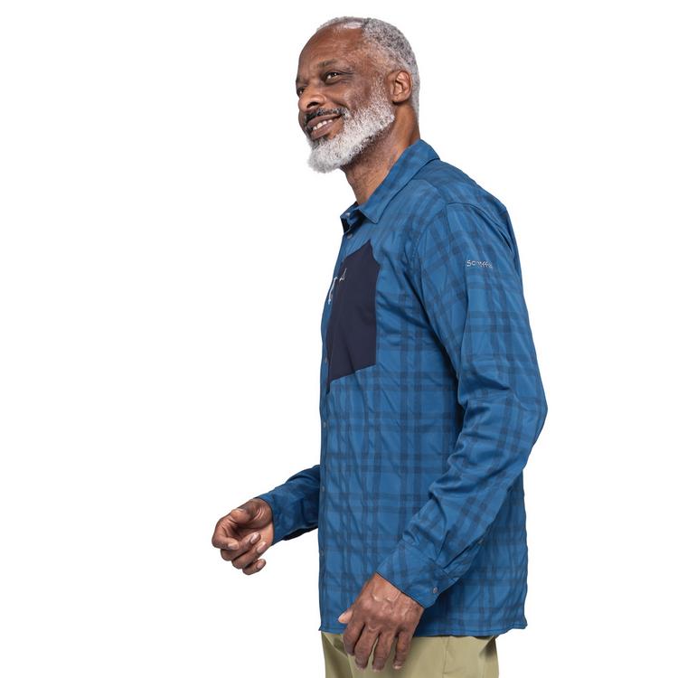 Sch&ouml;ffel Sch&ouml;ffel Hiking Shirt Style Dynkur MNS Funktionshemd Herren - 8405 - blau - 2 | SportScheck