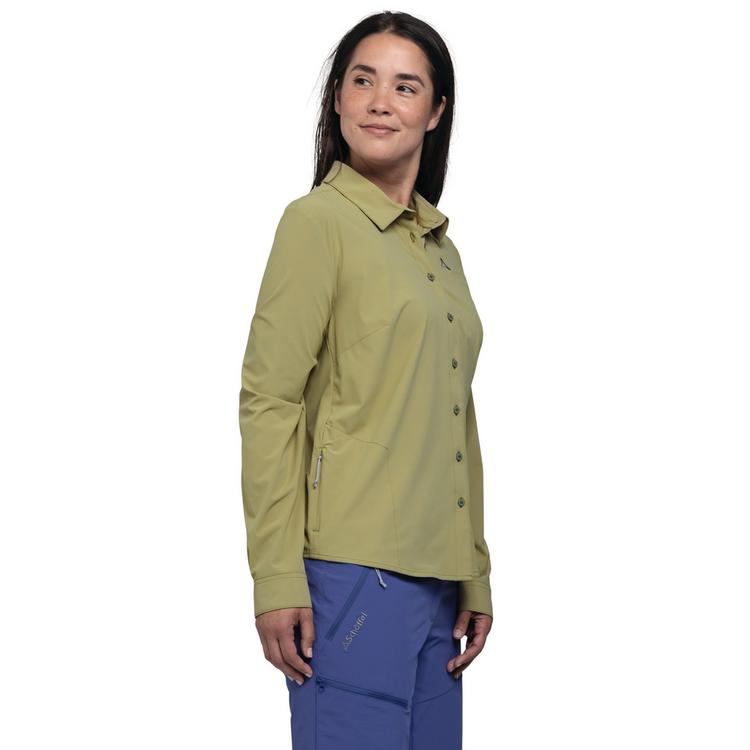 Sch&ouml;ffel Sch&ouml;ffel Hiking Blouse Style Dunajec WMS Funktionsbluse Damen - 4605 - gr&uuml;n - 2 | SportScheck