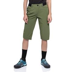 Rückansicht von Schöffel Bike Capri Pants Style Keitele WMS Fahrradhose Damen 6737 grün