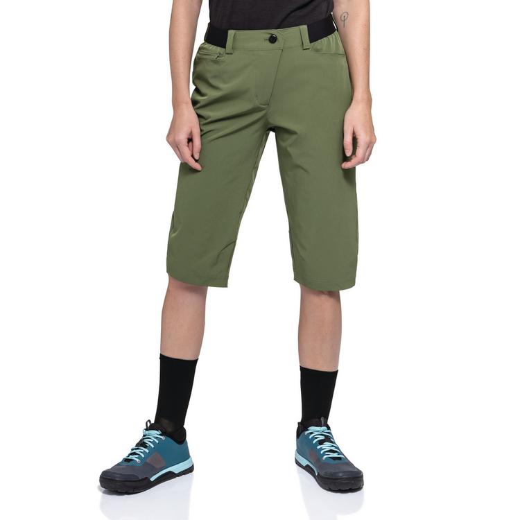 Sch&ouml;ffel Sch&ouml;ffel Capri Pants Style Keitele WMS Fahrradhose Damen - 6737 - gr&uuml;n - 0 | SportScheck