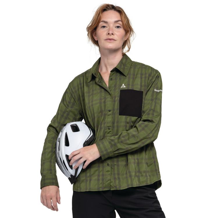 Sch&ouml;ffel Sch&ouml;ffel Bike Blouse Style Jalpuh WMS Funktionsbluse Damen - 6737 - gr&uuml;n - 0 | SportScheck