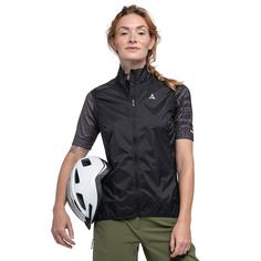 Rückansicht von Schöffel Bike Vest Style Cannobio WMS Fahrradweste Damen black