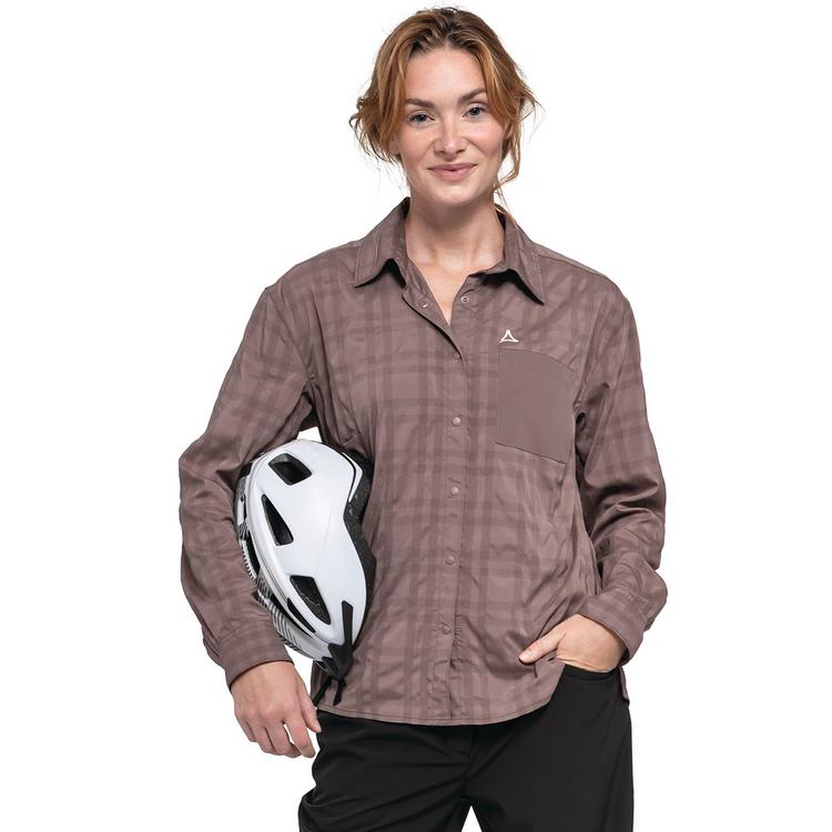 Sch&ouml;ffel Sch&ouml;ffel Bike Blouse Style Jalpuh WMS Funktionsbluse Damen - 3905 - braun - 0 | SportScheck