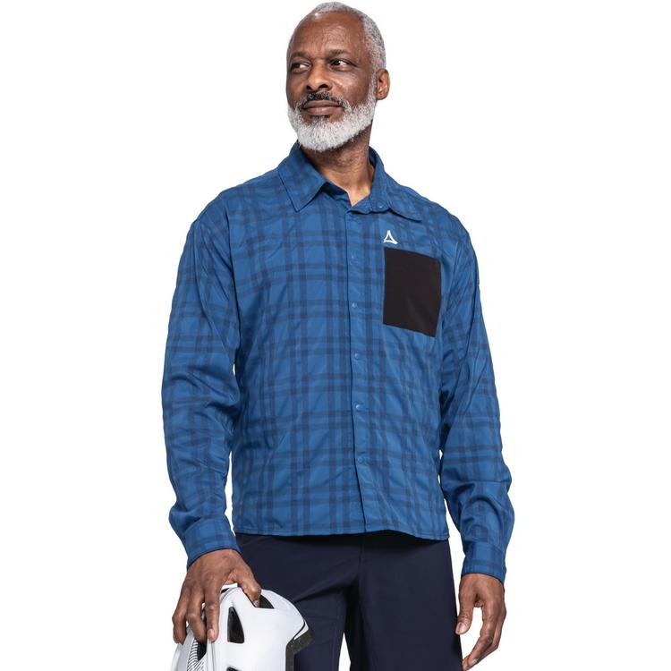 Sch&ouml;ffel Sch&ouml;ffel Bike Shirt Style Jalpuh MNS Funktionshemd Herren - 8405 - blau - 0 | SportScheck