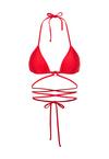 LSCN by Lascana Triangel-Bikini-Top Bikini Oberteil Damen - rot