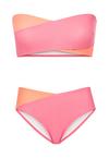 LSCN by Lascana Bandeau-Bikini Bikini Set Damen - coral-pink