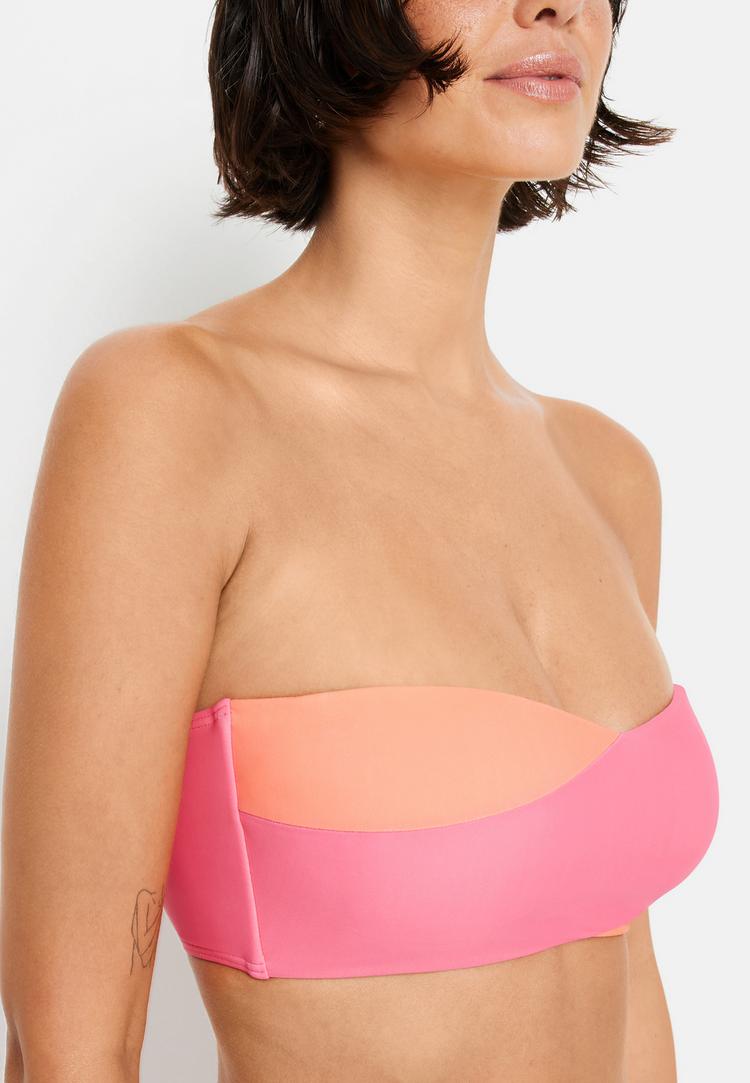LSCN by Lascana LSCN by Lascana Bandeau-Bikini Bikini Set Damen - coral-pink - 1 | SportScheck