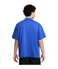 Rückansicht von Nike Frankreich Polo Shirt EM 2024 Fanshirt blau